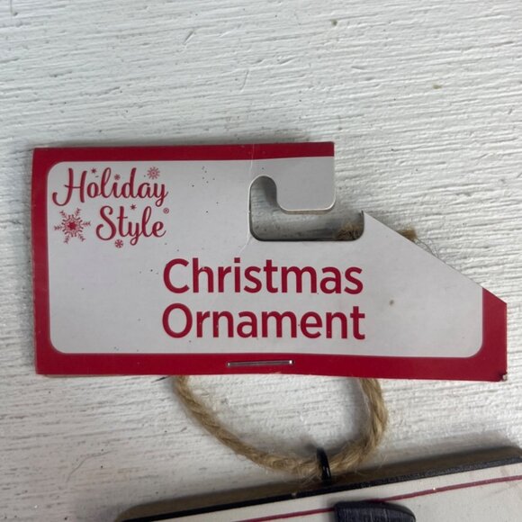 Holiday Style Set Of 7 Snowman Christmas Ornaments Assorted New - Picture 8 of 9